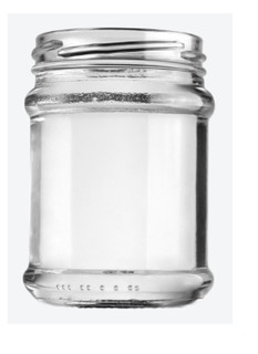 جار شیشه ای 250 میلی لیتر