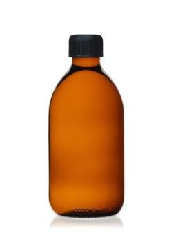 بطری شیشه ای دارویی 100 میلی لیتر با درب